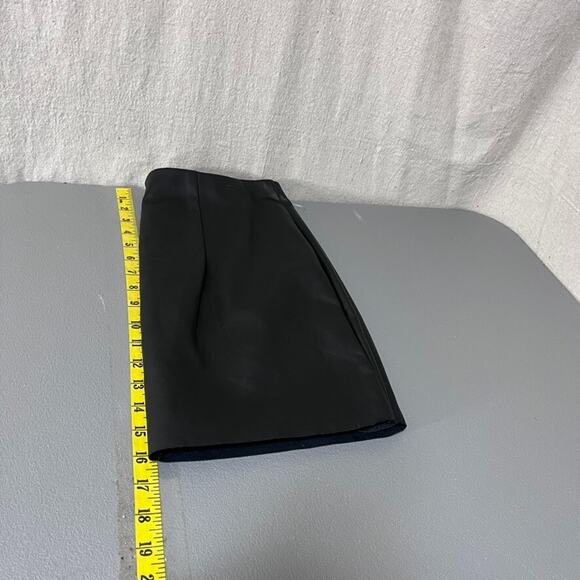 Express Womens Whimsigoth Faux Leather Mini Skirt Size 8 Boho Witchy Vampy Edgy - Picture 13 of 14